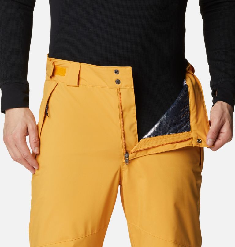 Columbia SHAFER CANYON INSULATED PANT - Ski pants - sun glow/yellow -  Zalando.de