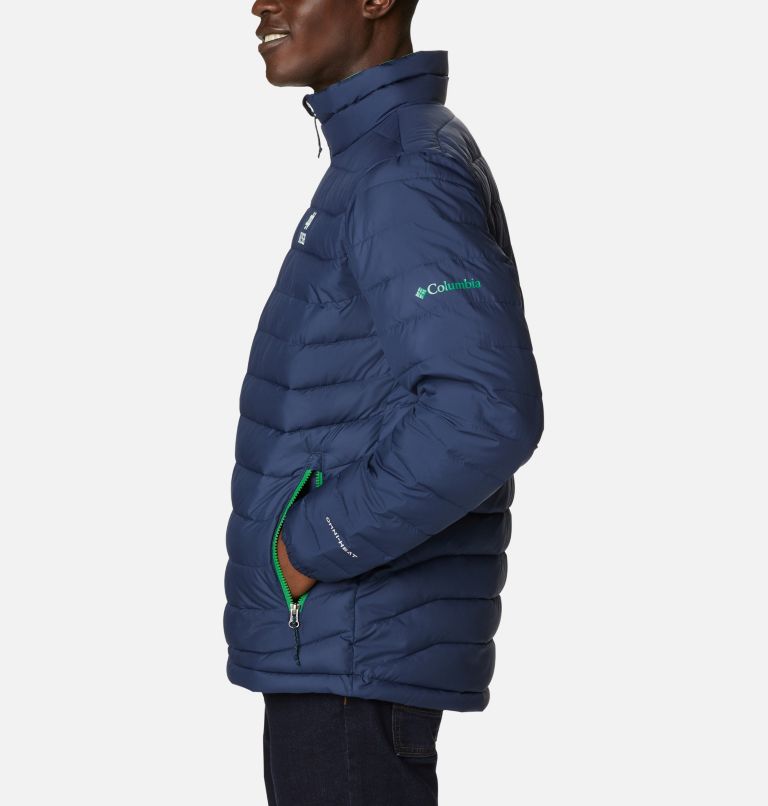 Columbia POWDER LITE - Anorak hombre collegiate navy - Private Sport Shop