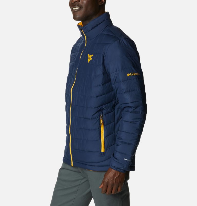 Columbia Powder Lite Hooded Jacket Navy - Terraces Menswear