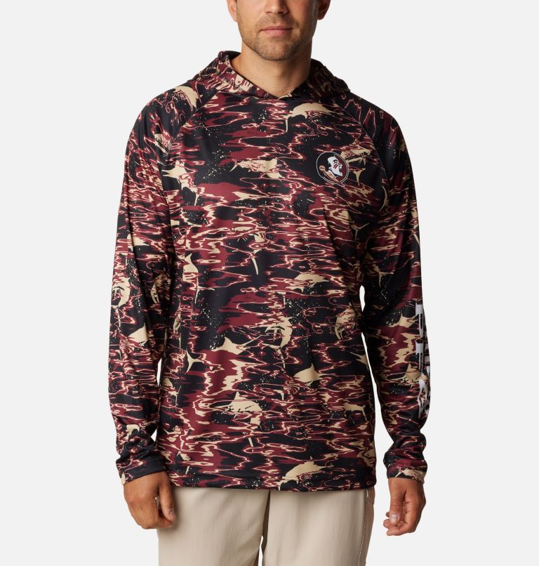 Columbia Men's Collegiate Super Terminal Tackle Hoodie, FSU