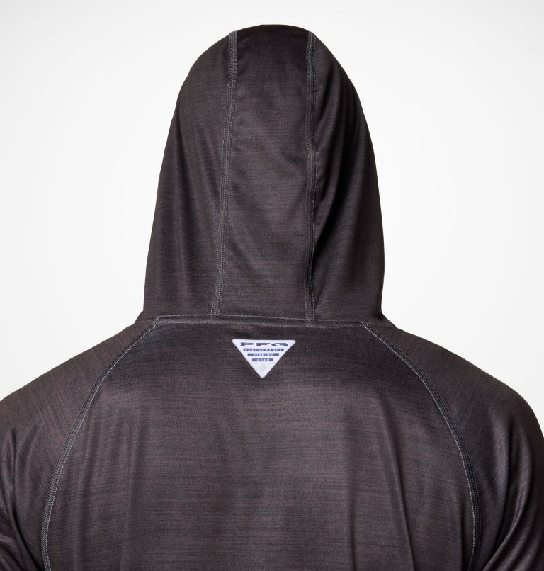 Men's Collegiate PFG Super Terminal Tackle Hoodie - Texas A&M, Color: TAM - Shark Heather, image 6