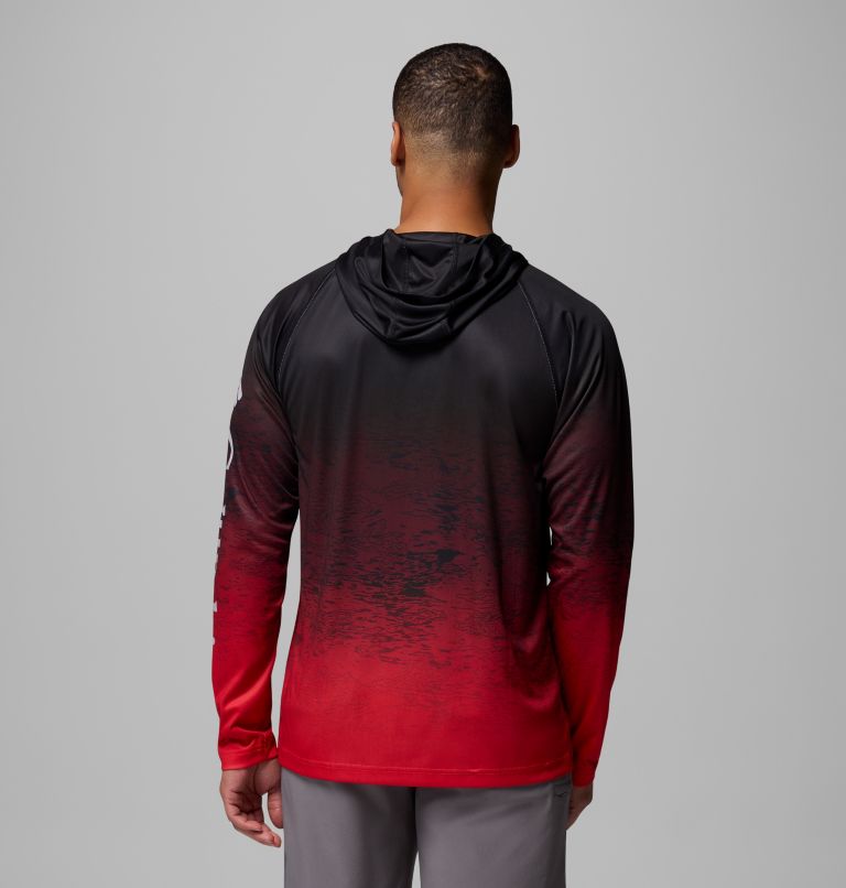 CLG Super Terminal Tackle Hoodie, Color: UGA - Black, Bright Red, image 3
