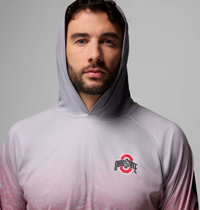 CLG Super Terminal Tackle Hoodie, Color: OS - Columbia Grey, Intense Red, image 5