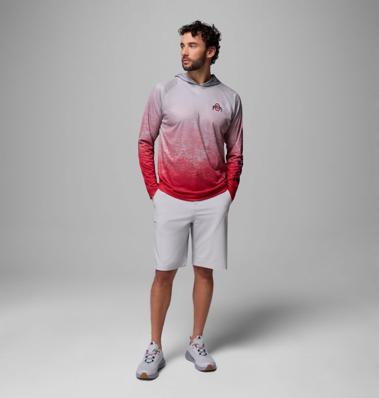 CLG Super Terminal Tackle Hoodie, Color: OS - Columbia Grey, Intense Red, image 2