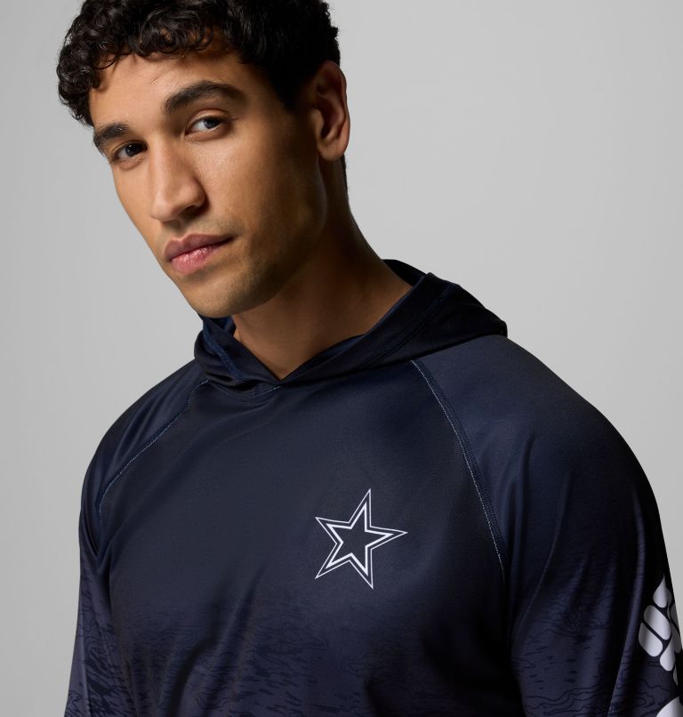 CLG Super Terminal Tackle Hoodie, Color: DC - Collegiate Navy, Columbia Grey, image 5