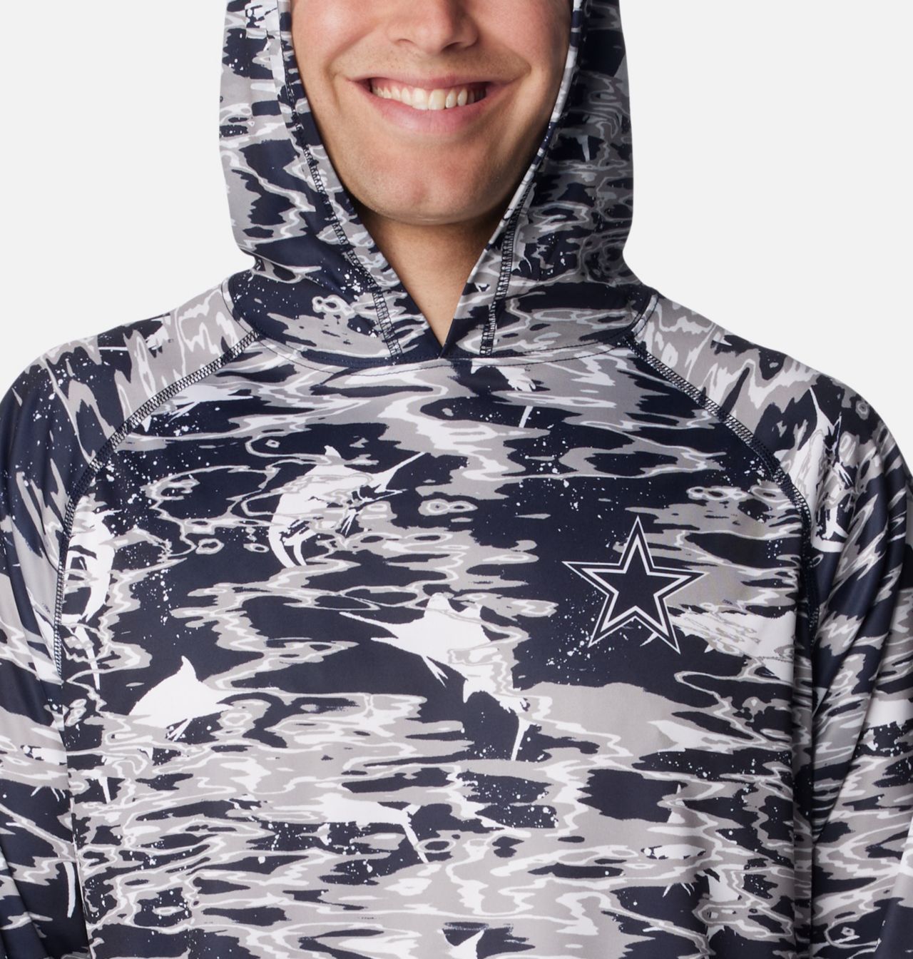 Men's PFG Super Terminal Tackle™ Hoodie - Dallas Cowboys 4