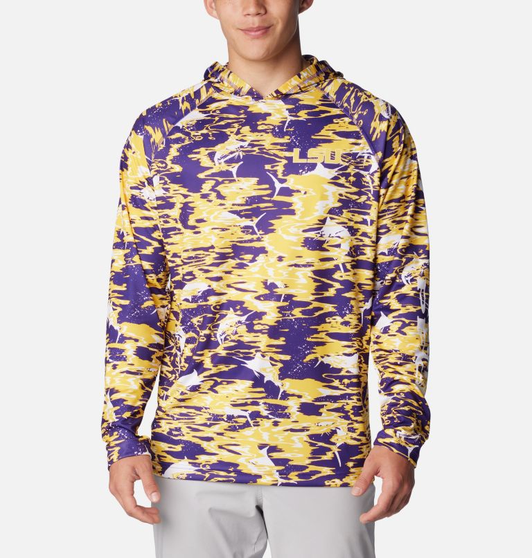 Louisiana State University Purple & Yellow Digital Camouflage