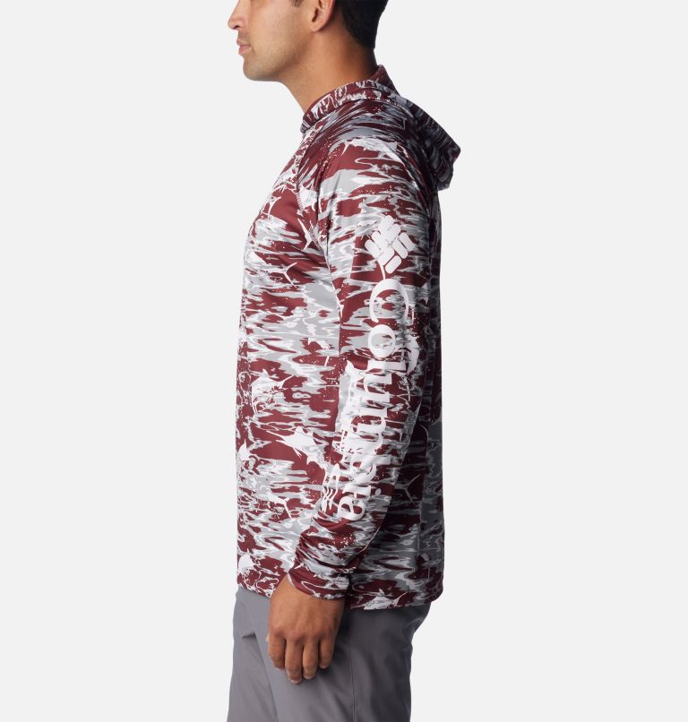 Columbia Men's Collegiate Super Terminal Tackle Hoodie - UPF 50, Quick-Dry Fishing Hoodie
