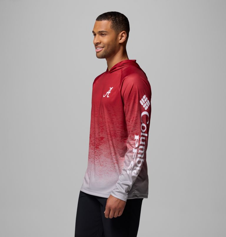 CLG Super Terminal Tackle Hoodie, Color: ALA - Red Velvet, Columbia Grey, image 4