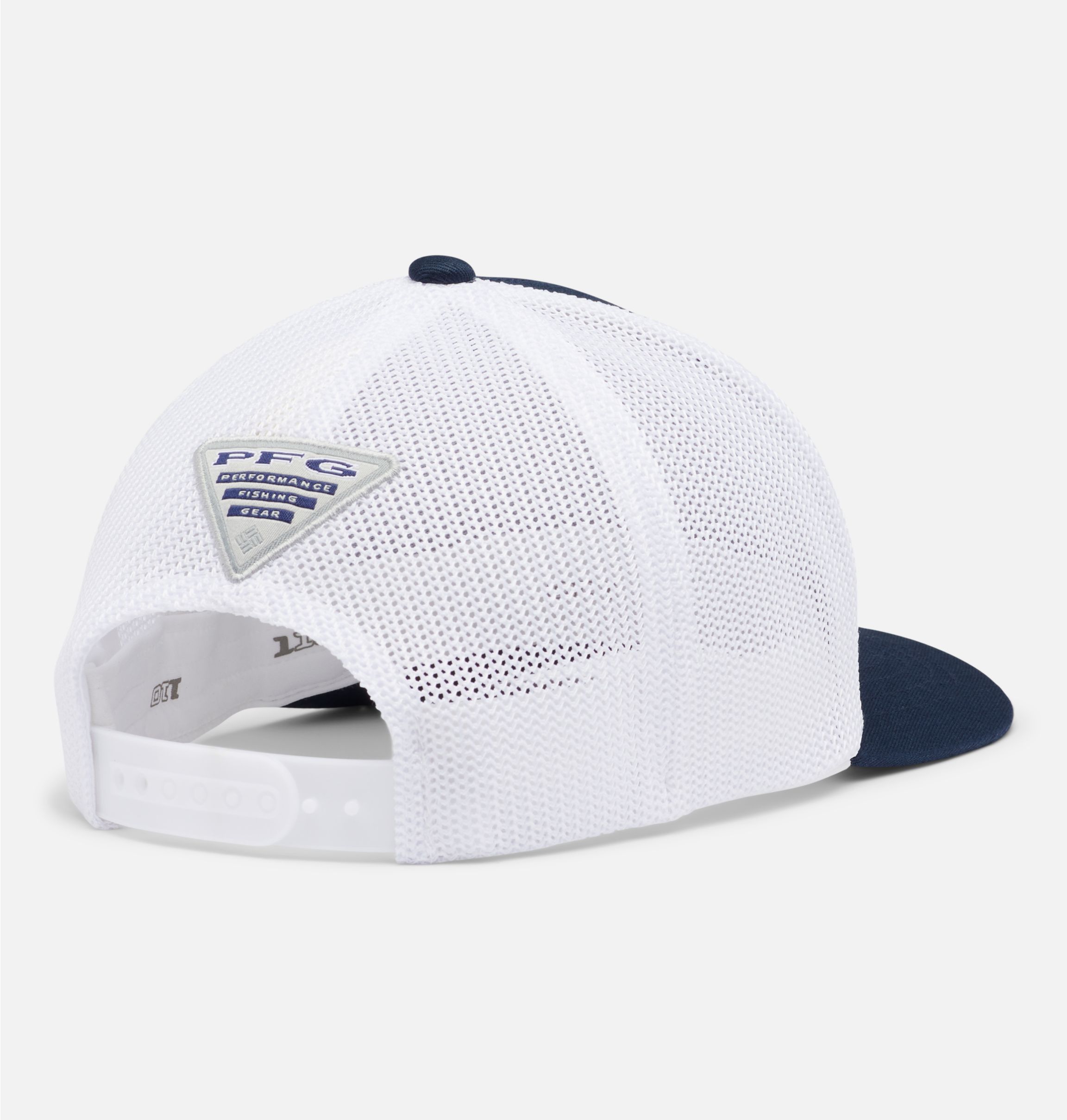 Youth Columbia Navy Dallas Cowboys PFG Mesh Snapback Hat