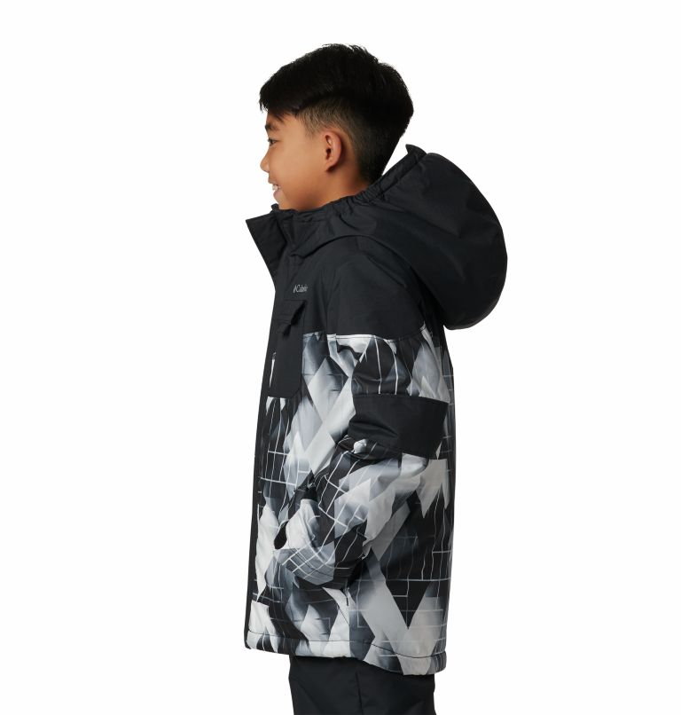 Mighty Mogul II Jacket | 010 | L, Color: Black Geo Mt, Black, image 3
