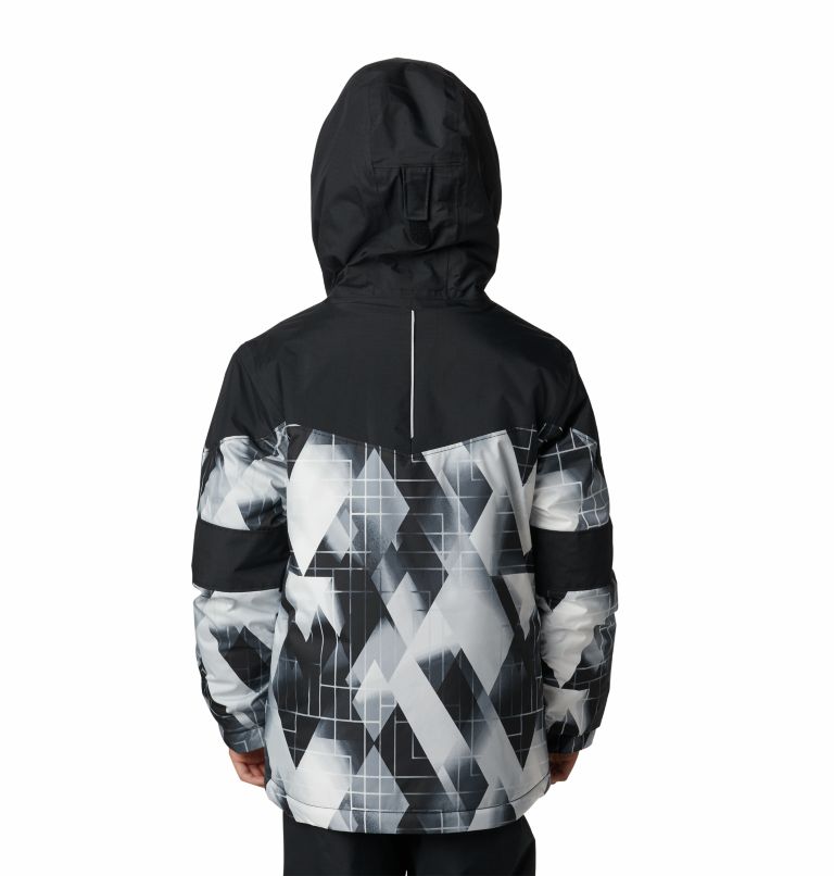 Mighty Mogul II Jacket | 010 | L, Color: Black Geo Mt, Black, image 2