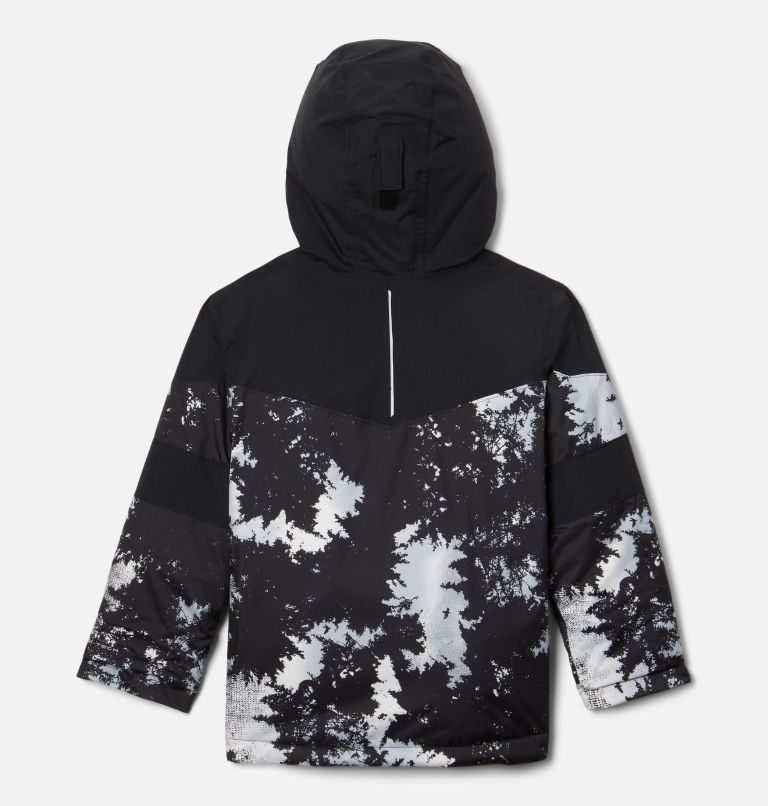 Boys' Mighty Mogul II Insulated Jacket, Color: White Lookup, Black, image 2