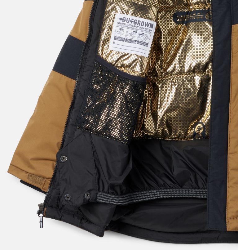 Boys' Mighty Mogul II Insulated Jacket, Color: Delta, Black, image 3