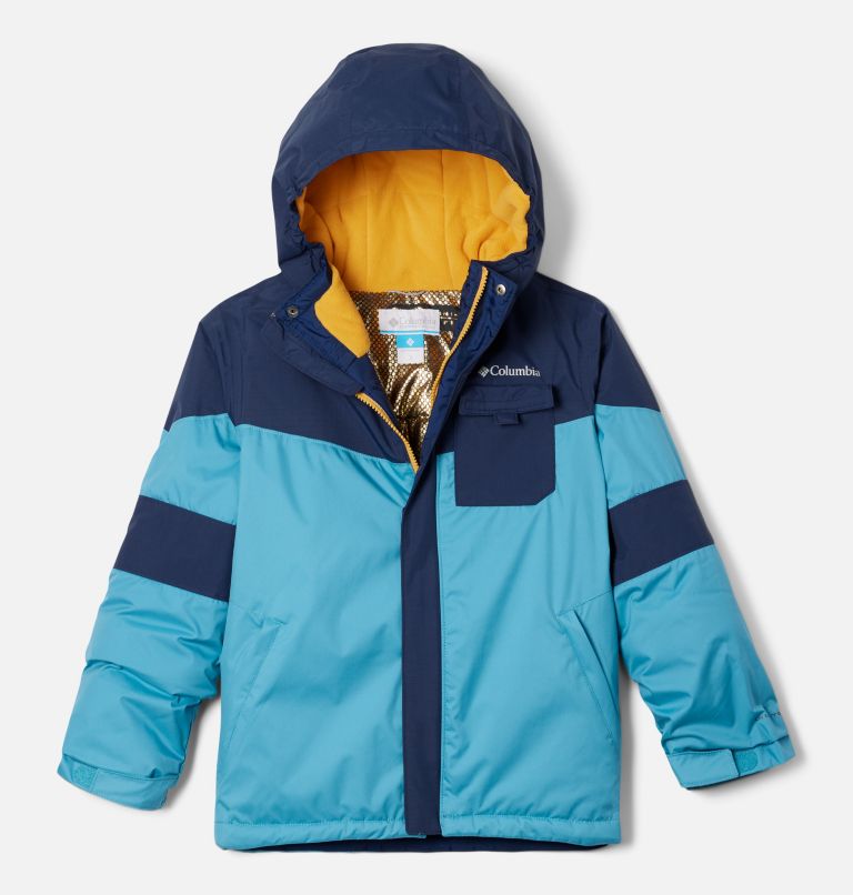 Thumbnail: Boy's Mighty Mogul II Waterproof Ski Jacket, Color: Shasta, Collegiate Navy, image 1