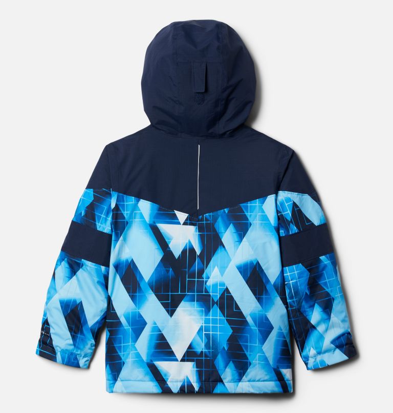 Mighty Mogul II Jacket | 432 | M, Color: Bright Indigo Geo Mt, Collegiate Navy, image 2