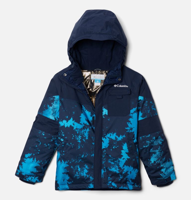 Boys' Mighty Mogul II Omni-Heat Infinity Insulated Jacket, Color: Compass Blue Lookup, Collegiate Navy, image 1