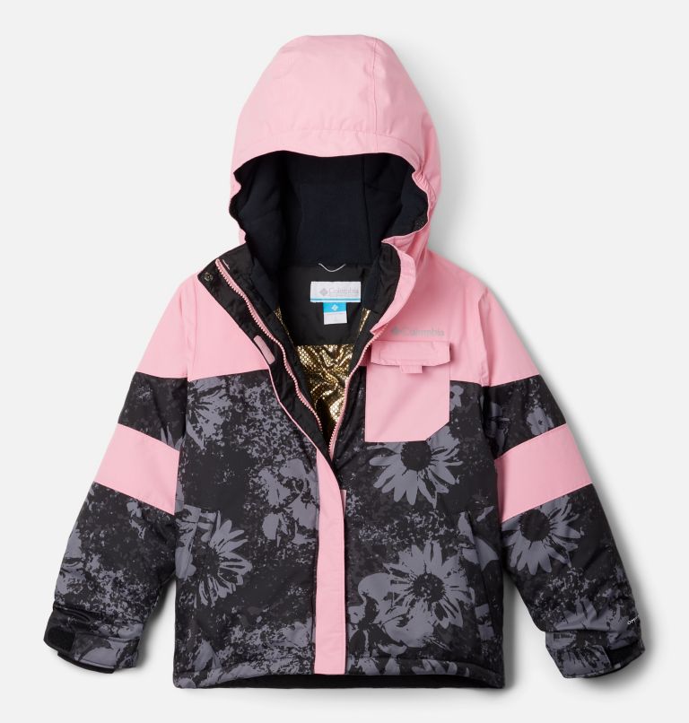 Manteau Mighty Mogul II pour fille, Color: Black Whimsy, Pink Orchid, image 1