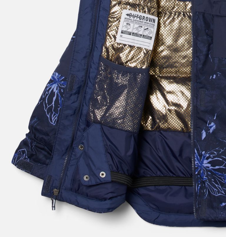 Thumbnail: Girls' Mighty Mogul II Omni-Heat Infinity Insulated Jacket, Color: Nocturnal Aurelian, Nocturnal, image 3