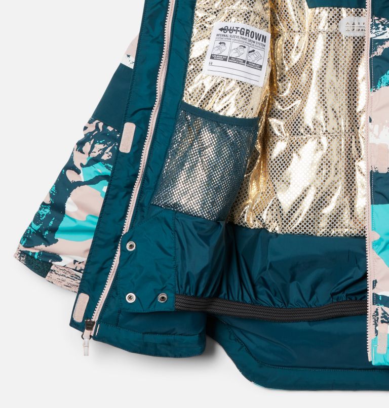 Mighty Mogul II Jacket | 626 | XS, Color: Dusty Pink Geoglacial, Night Wave, image 3