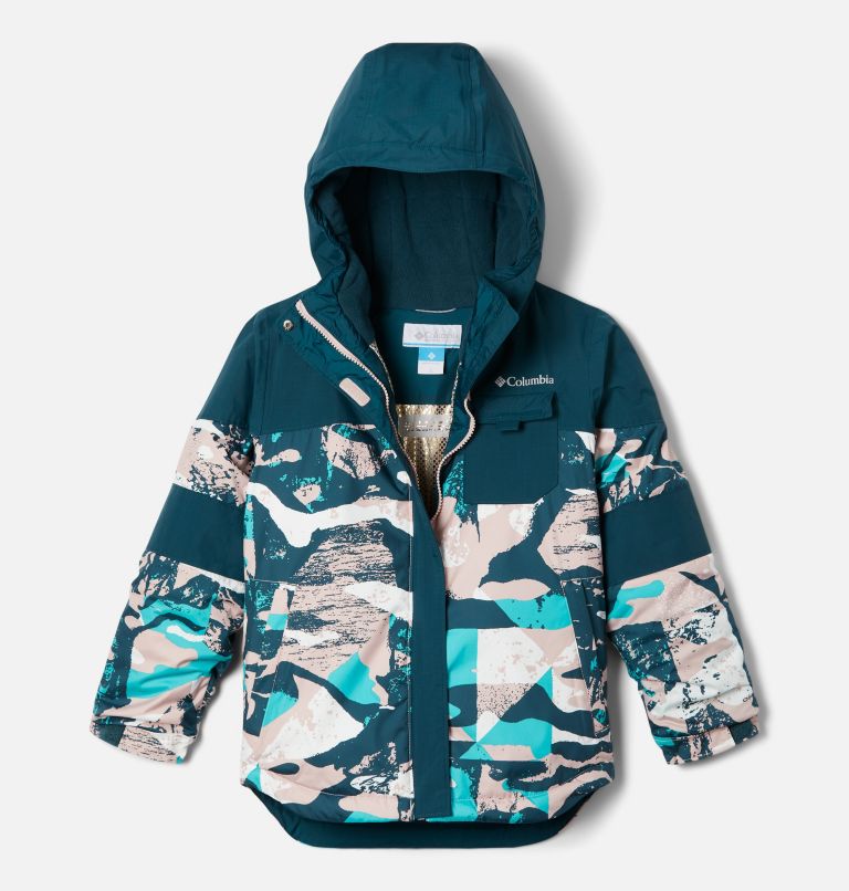 Mighty Mogul II Jacket | 626 | XS, Color: Dusty Pink Geoglacial, Night Wave, image 1