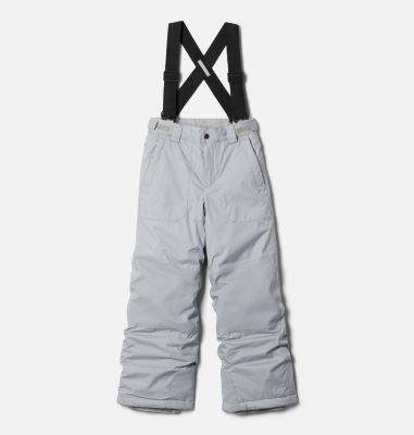 Photos - Ski Wear Columbia Kids' Powder Turner Suspender Ski Pants- Grey 