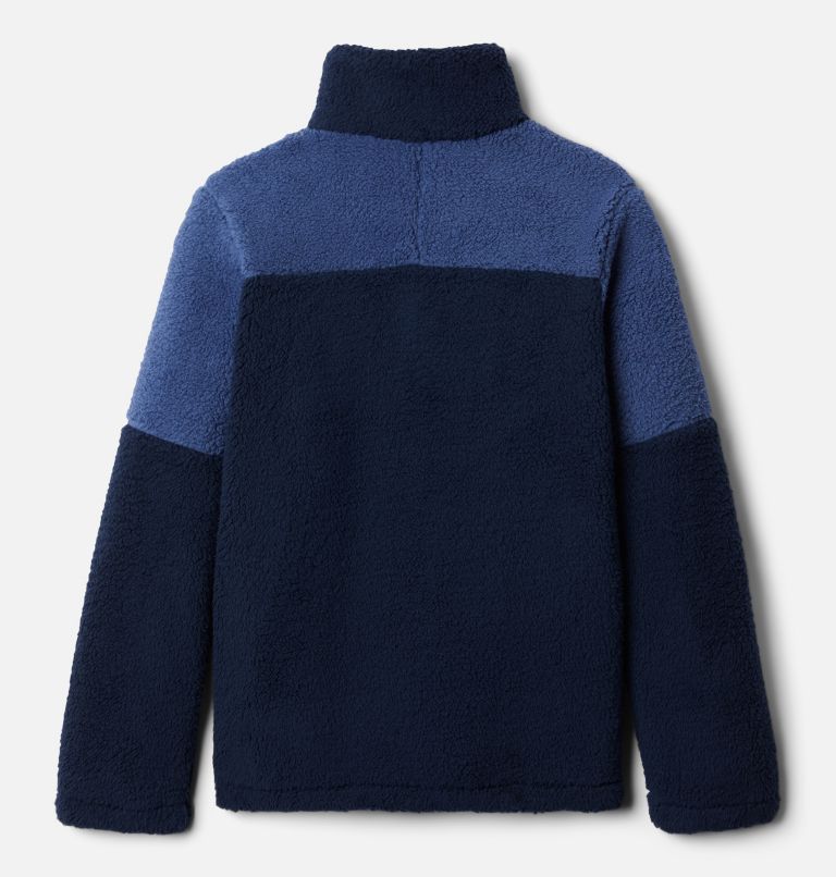 Manteau à enfiler avec demi-fermeture éclair en Sherpa Rugged Ridge III pour garçon, Color: Collegiate Navy, Night Tide, image 2