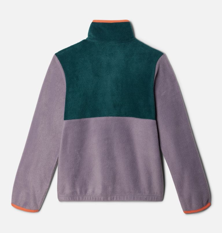 Thumbnail: Kids' Back Bowl Full Zip Fleece Jacket, Color: Granite Purple, Night Wave, image 2