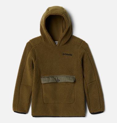 Buy Columbia Youth Brown Boys Glacial Half Zip Fleece Hikking