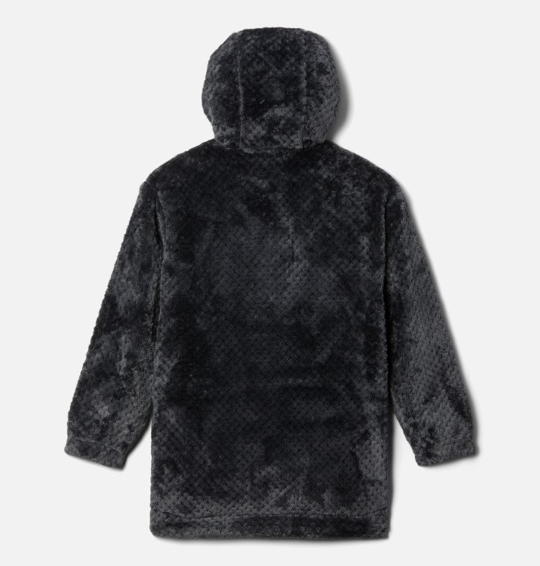 Manteau long en laine polaire Sherpa Fire Side II pour fille, Color: Shark, image 2