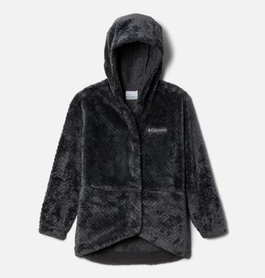 columbia fuzzy fleece jacket