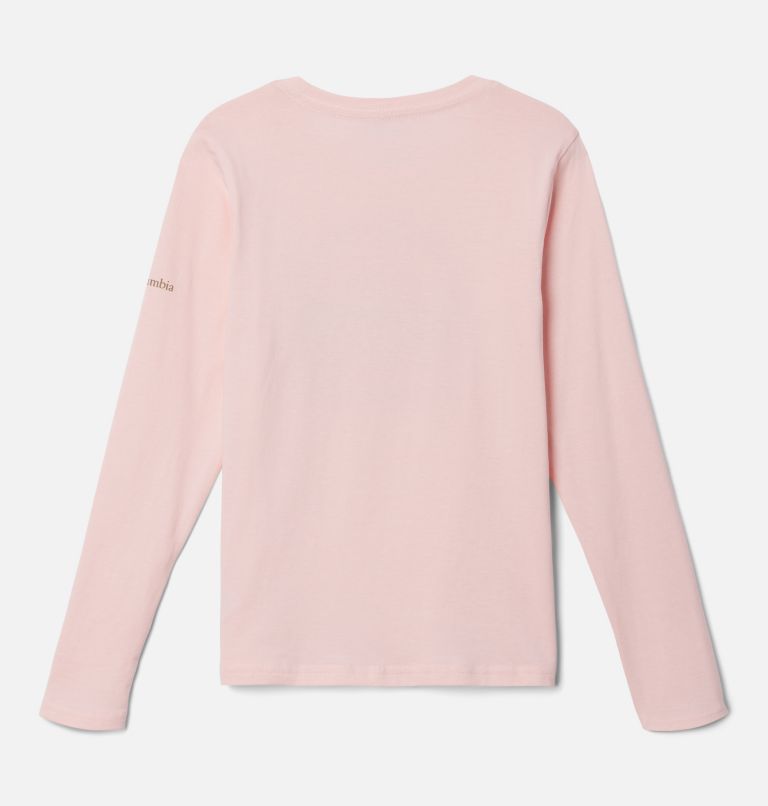Hazeldel Hill LS Graphic Tee, Color: Satin Pink, Floral View, image 2
