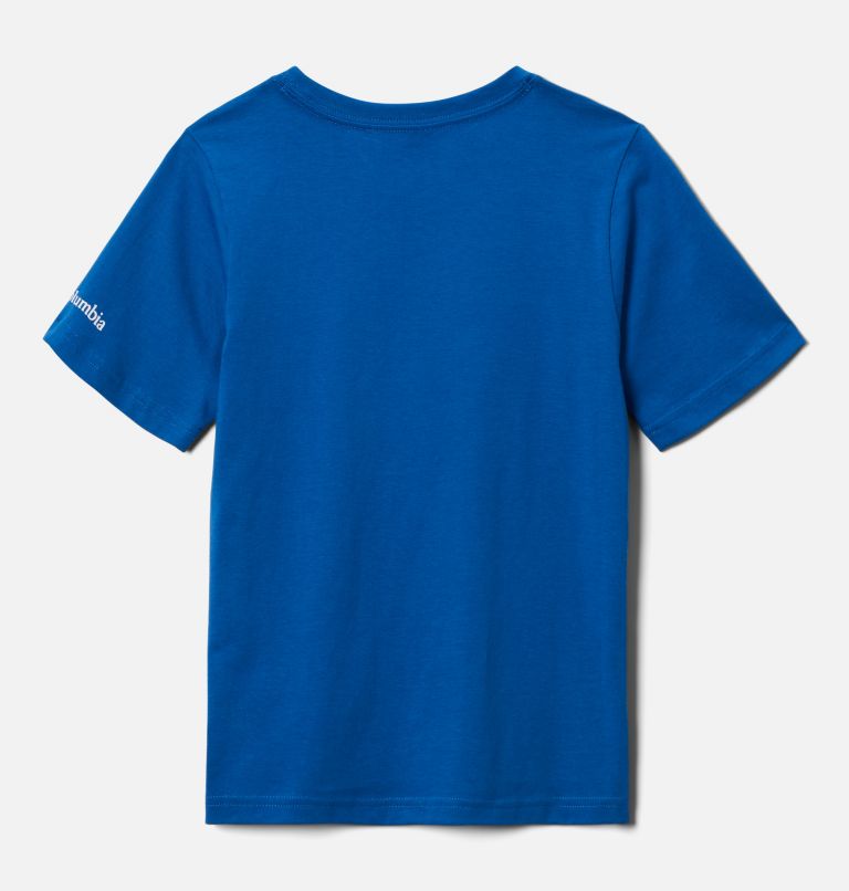 Basin Ridge SS Graphic Tee | 434 | S, Color: Bright Indigo, Checkpoint Gem Multi, image 2