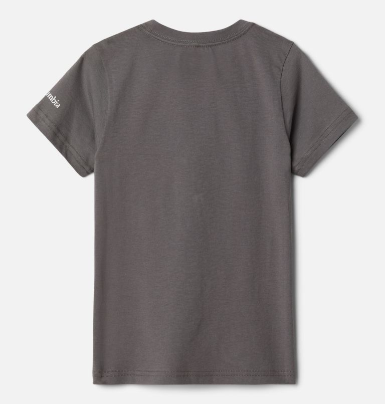 Girls' Bessie Butte Short Sleeve Graphic T-Shirt, Color: Charcoal Planted Hills