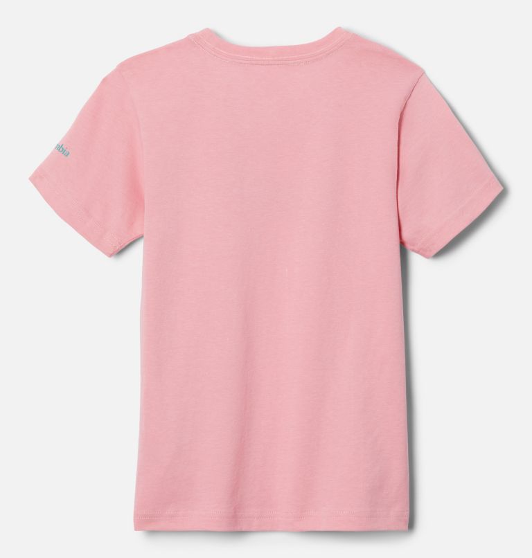 Girls' Bessie Butte Short Sleeve Graphic T-Shirt, Color: Pink Orchid, Simply Scripted, image 2