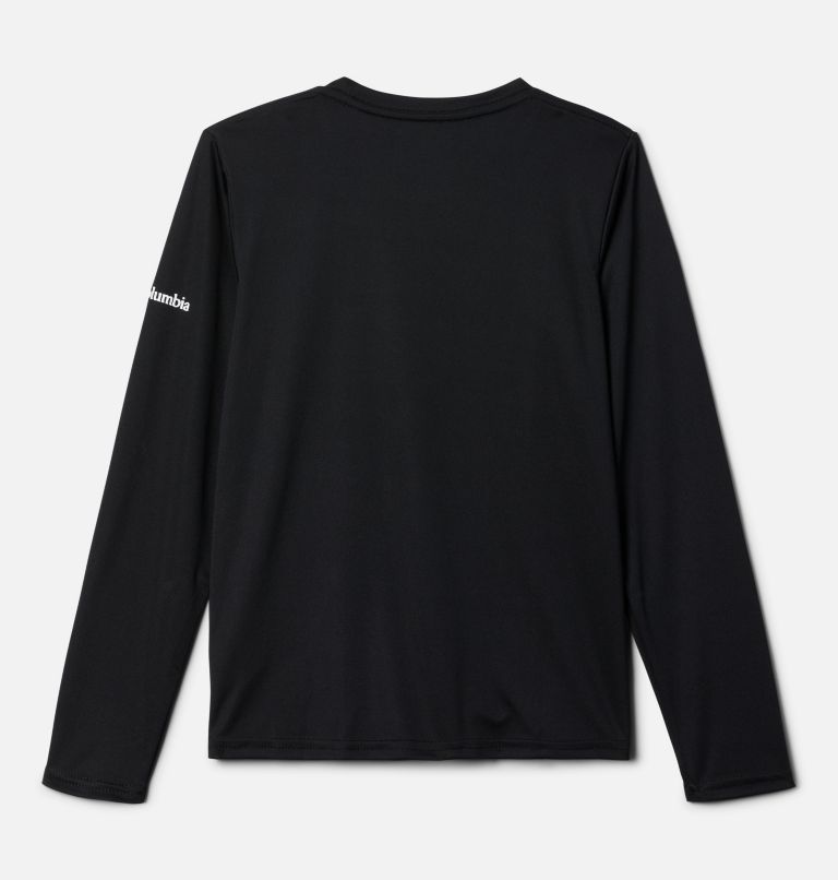 Boys' Grizzly Peak Long Sleeve Graphic T-Shirt, Color: Black Gem Berg, image 2