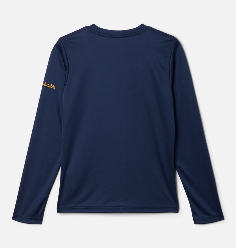 Boys' Grizzly Peak Long Sleeve Graphic T-Shirt, Color: Collegiate Navy, Linear Range, image 2
