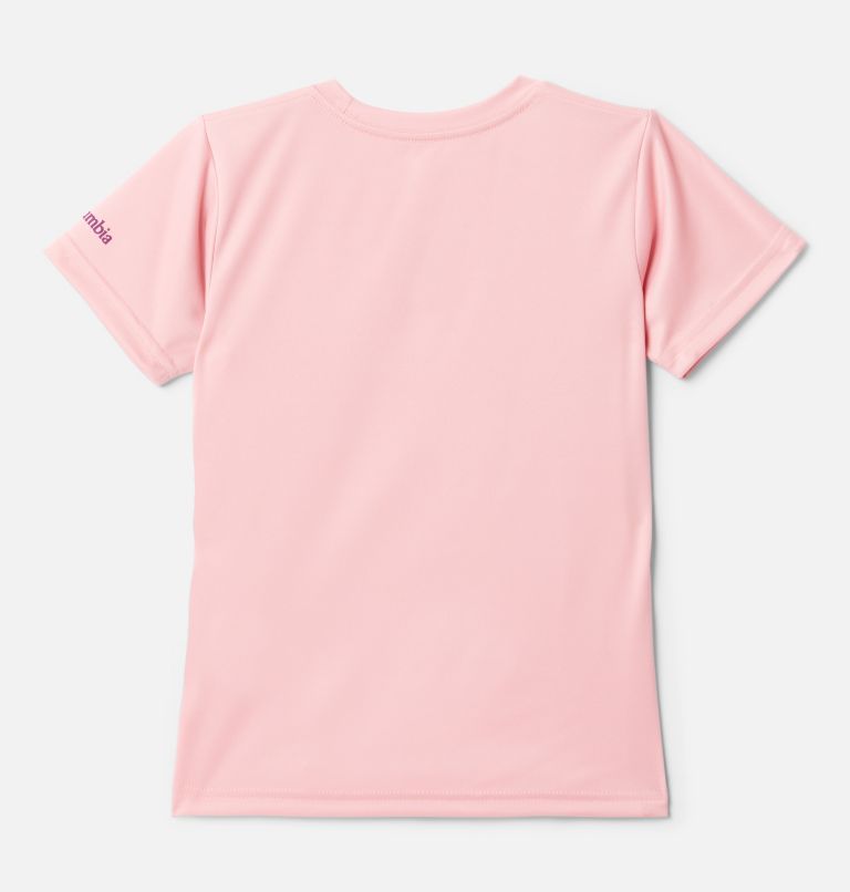Girls' Fourmile Creek Graphic T-Shirt, Color: Pink Orchid Starcrossed Foxy, image 2