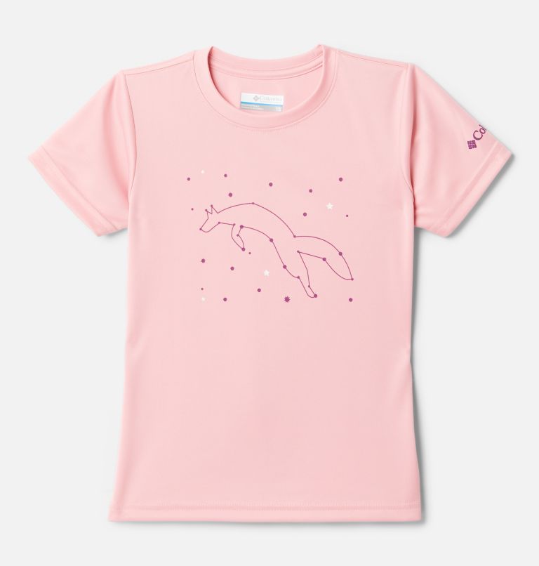 Girls' Fourmile Creek Graphic T-Shirt, Color: Pink Orchid Starcrossed Foxy, image 1