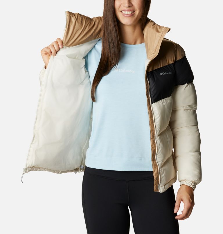 Puffect Color Blocked Jacket | 191 | XXL, Color: Chalk, Black, Beach, image 5