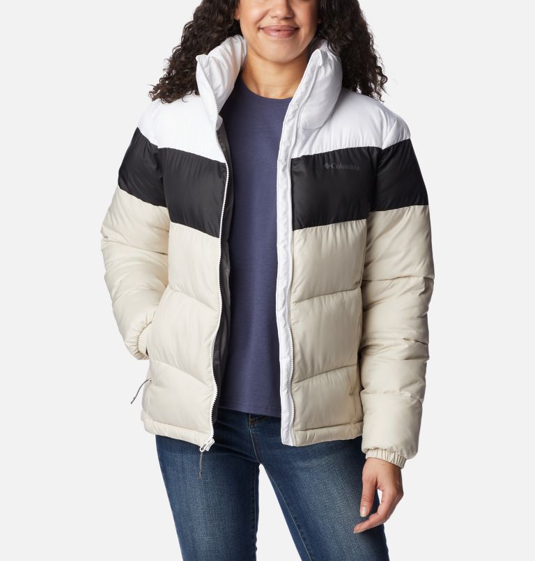 Puffect Color Blocked Jacket | 278 | M, Color: Dark Stone, Black, White, image 7