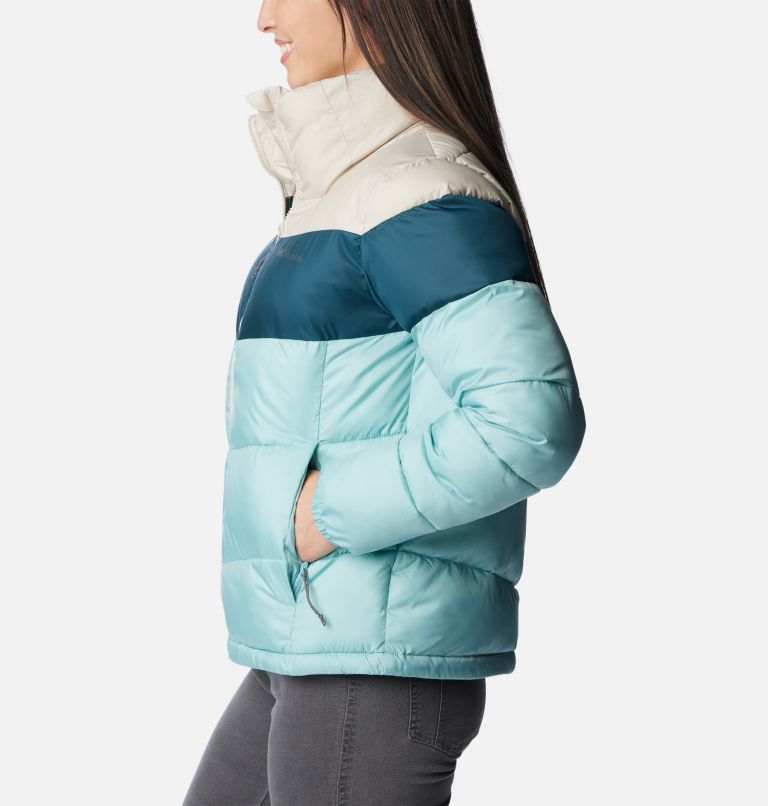 Women s Puffect Colourblock Puffer Jacket Columbia Sportswear