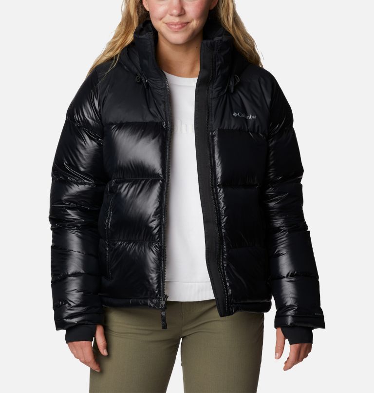 Thumbnail: Women's Bulo Point Insulated Hooded Puffer Jacket, Color: Black, image 12