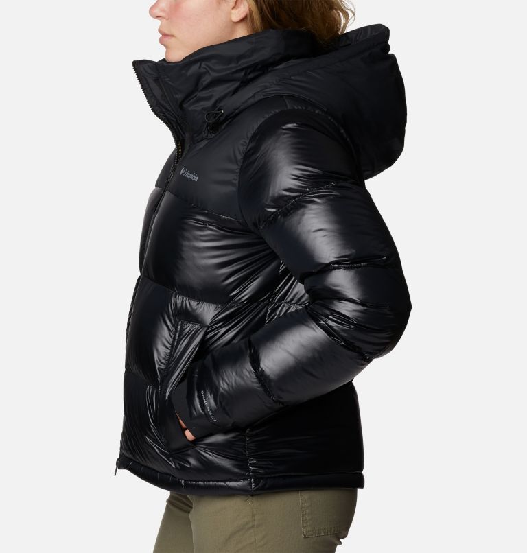 Thumbnail: Women's Bulo Point Insulated Hooded Puffer Jacket, Color: Black, image 3