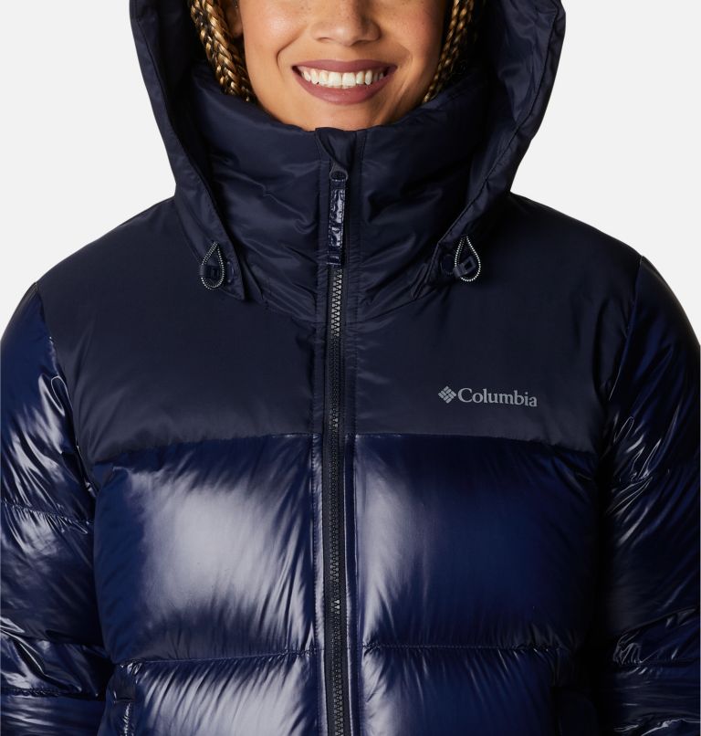 Women's Bulo Point Insulated Hooded Puffer Jacket, Color: Dark Nocturnal, image 4