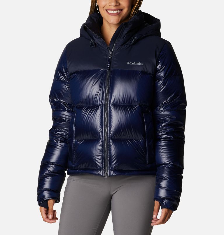 Women's Bulo Point Insulated Hooded Puffer Jacket, Color: Dark Nocturnal, image 1