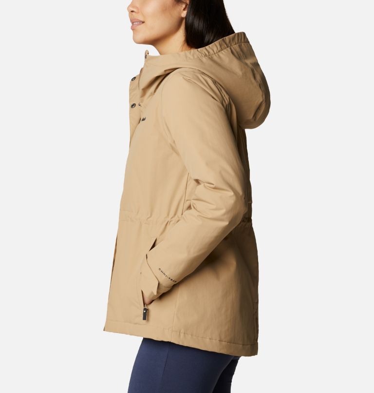 Women's Hadley Trail Rain Jacket, Color: Beach, image 3