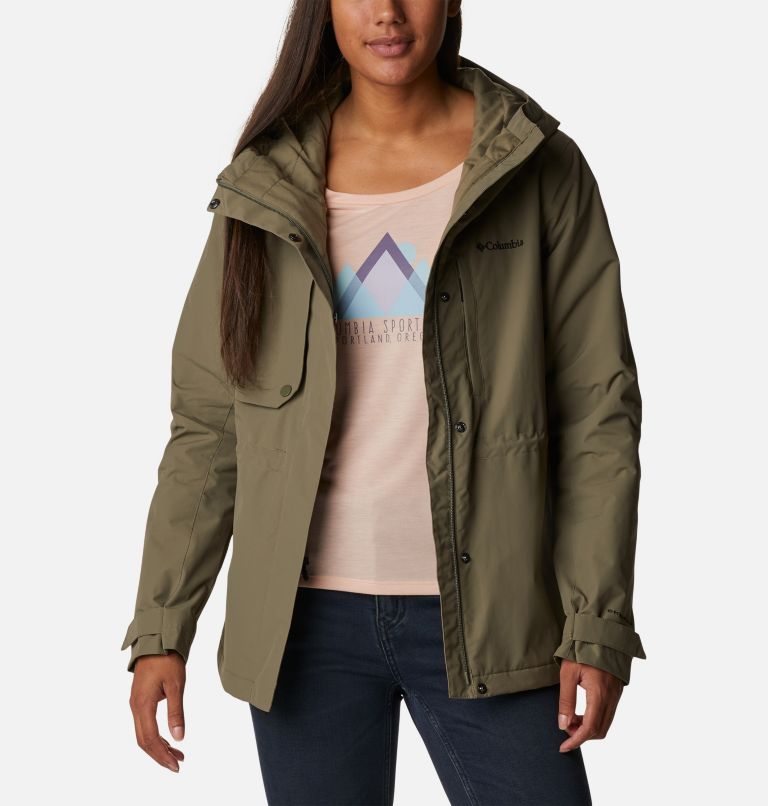 Women's Hadley Trail Jacket, Color: Stone Green, image 7