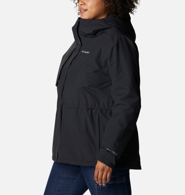 Thumbnail: Women's Hadley Trail Jacket - Plus Size, Color: Black, image 3