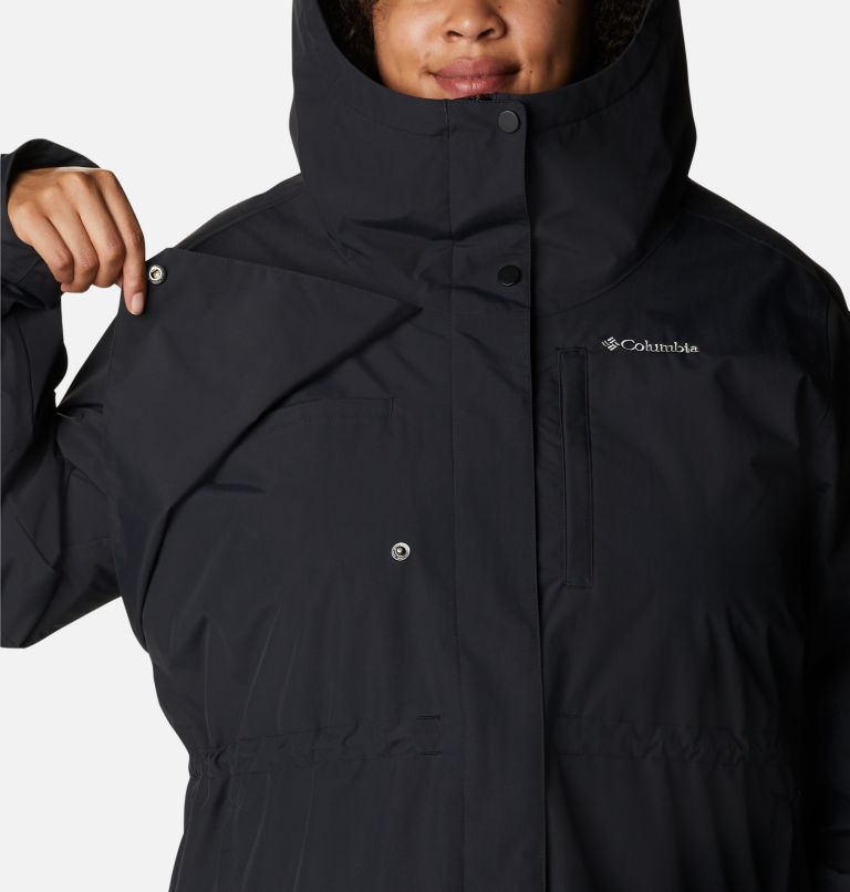 Thumbnail: Women's Hadley Trail Jacket - Plus Size, Color: Black, image 6